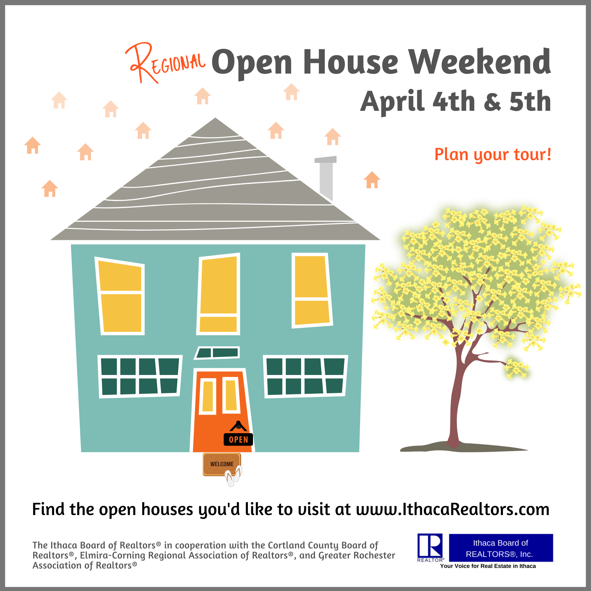 Ithaca 2020 Regional Open House Weekend Ad