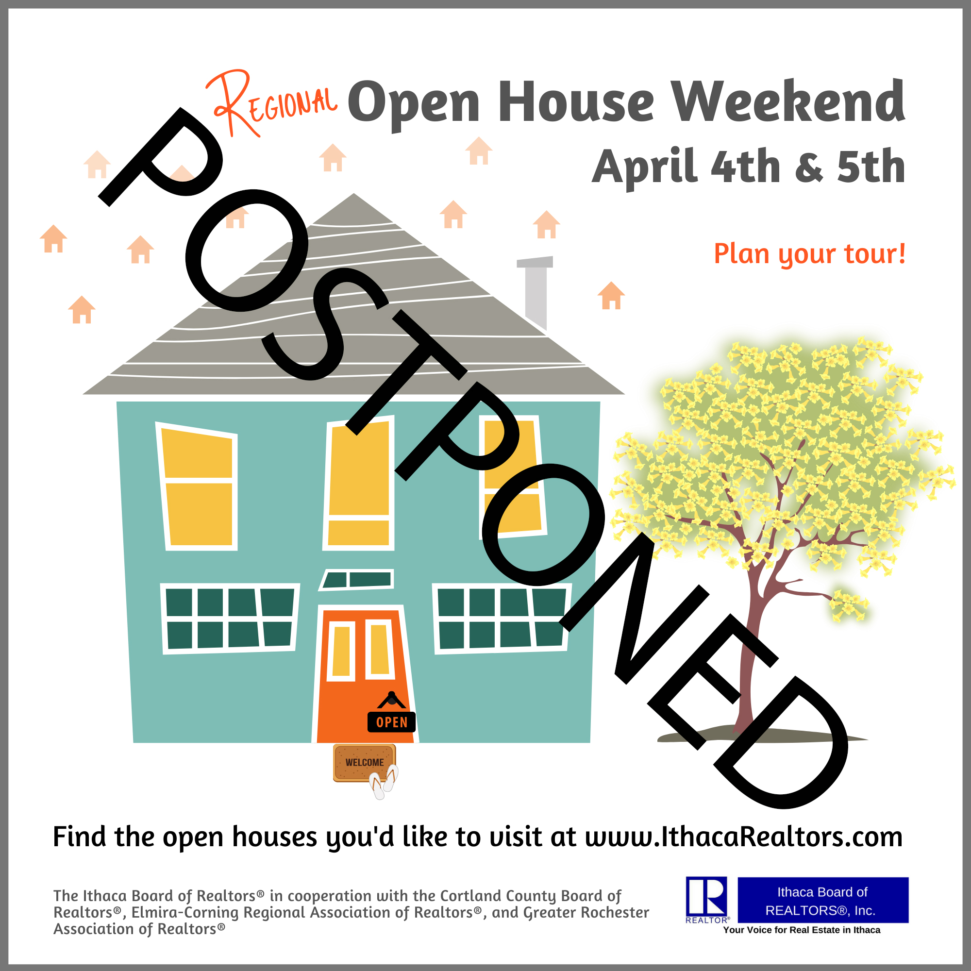 POSTPONED 2020 Regional Open House Weekend Ad